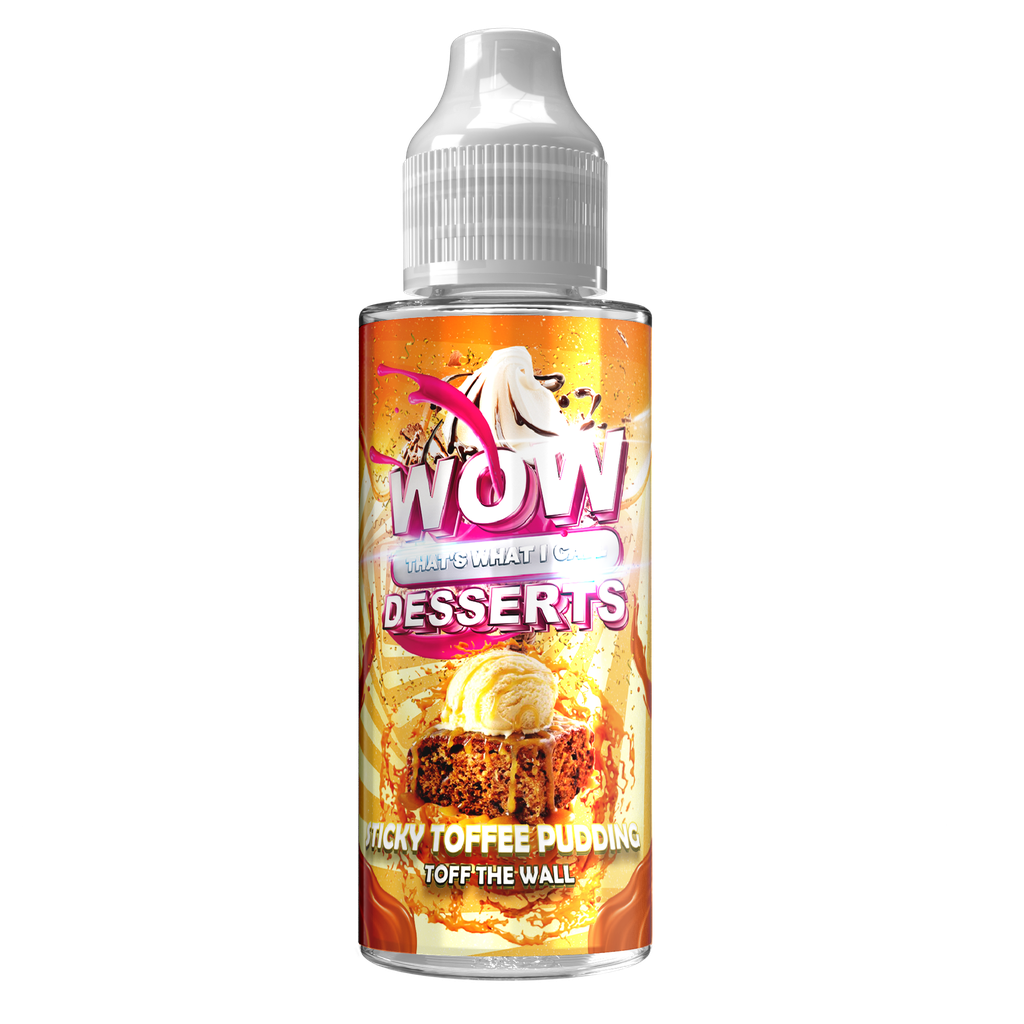 WOW Desserts 100ml UK Sticky Toffee Pudding