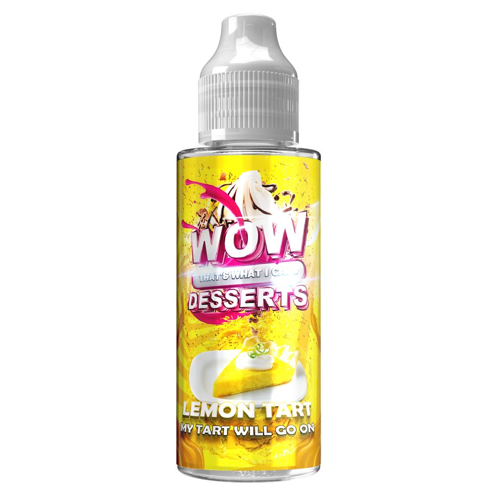 WOW Desserts 100ml UK Lemon Tart