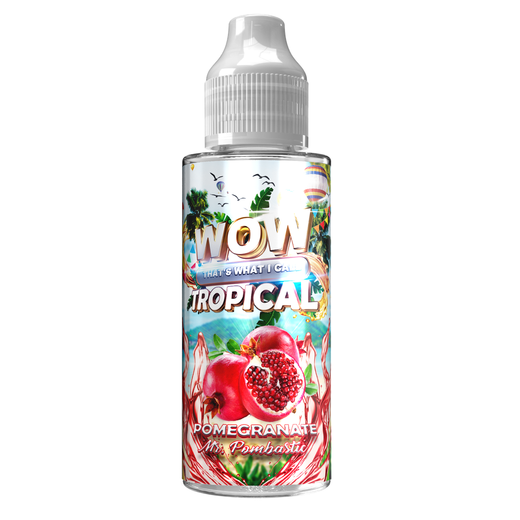 WOW Tropical 100ml UK Pomegranate