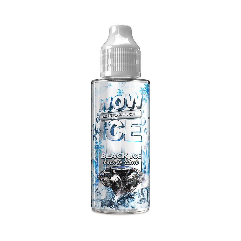 WOW Ice 100ml UK Black Ice Lakrize