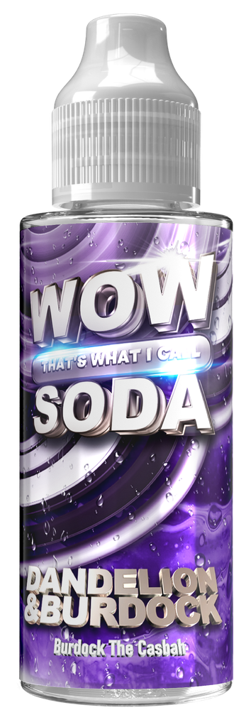 WOW Soda 100ml UK Dandelion & Burdock