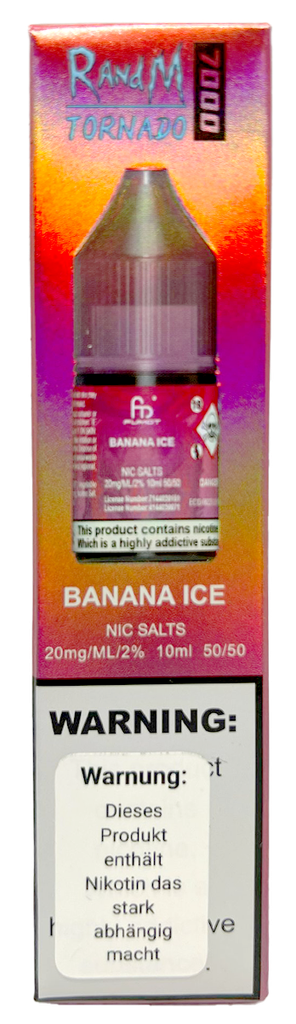 RandM Tornado 10ml 1% Banana Ice