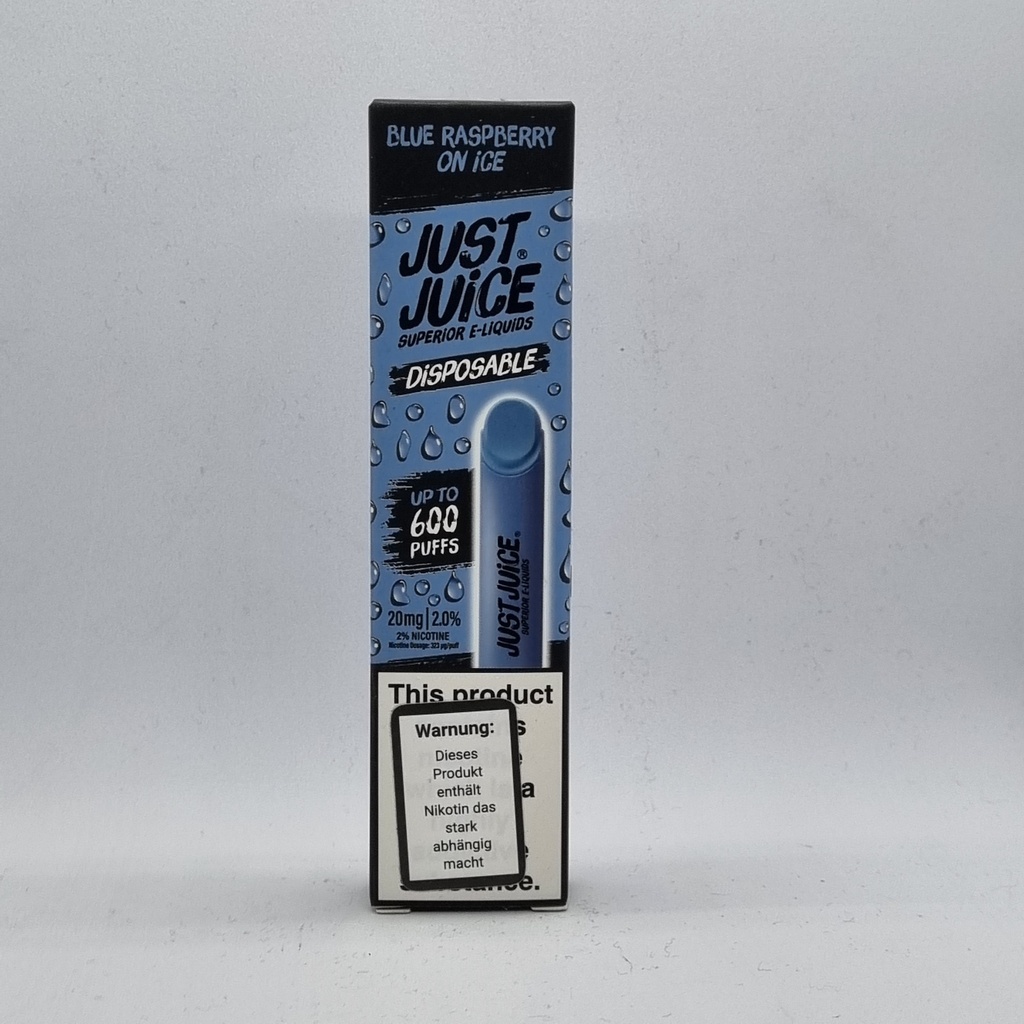 JustJuice600  2% Blue Raspberry on Ice