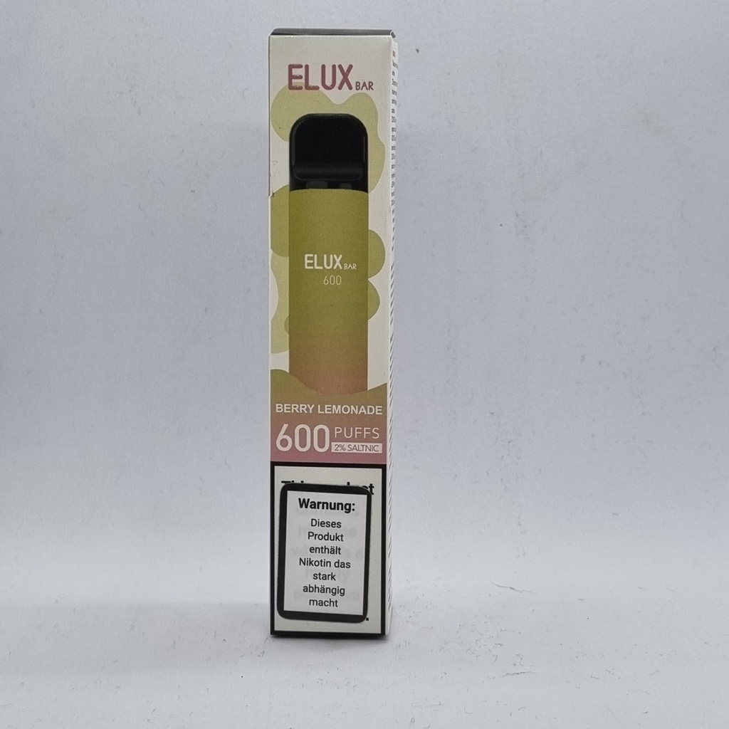 Elux Bar600 2% Berry Lemonade