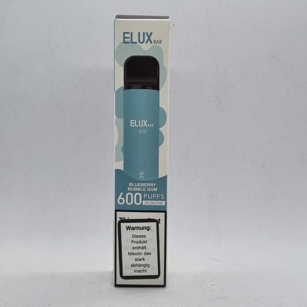 Elux Bar600 2% Blueberry Bubble Gum