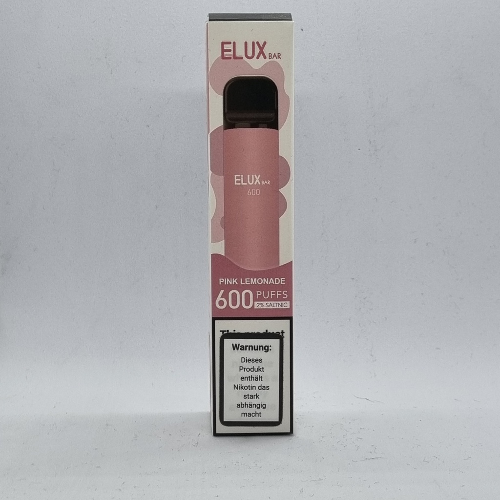 Elux Bar600 2% Pink Lemonade