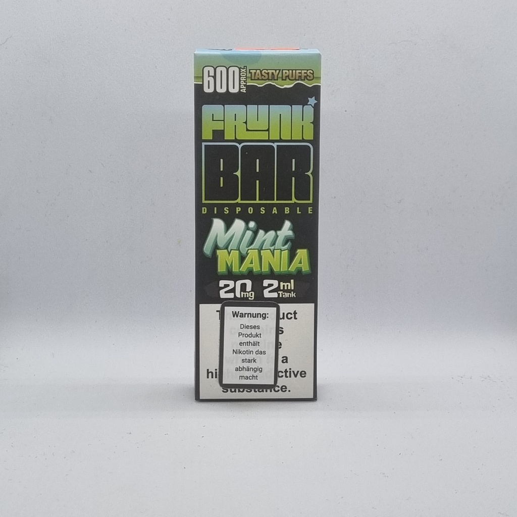 Frunk Bar600 2% Mint Mania