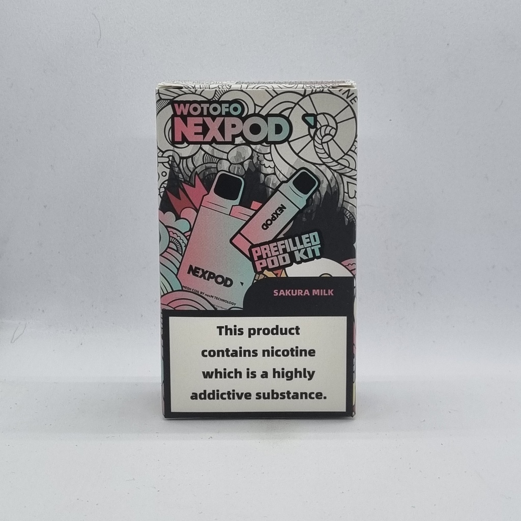 Wotofo Nexpod Starterset3500 2% Sakura Milk