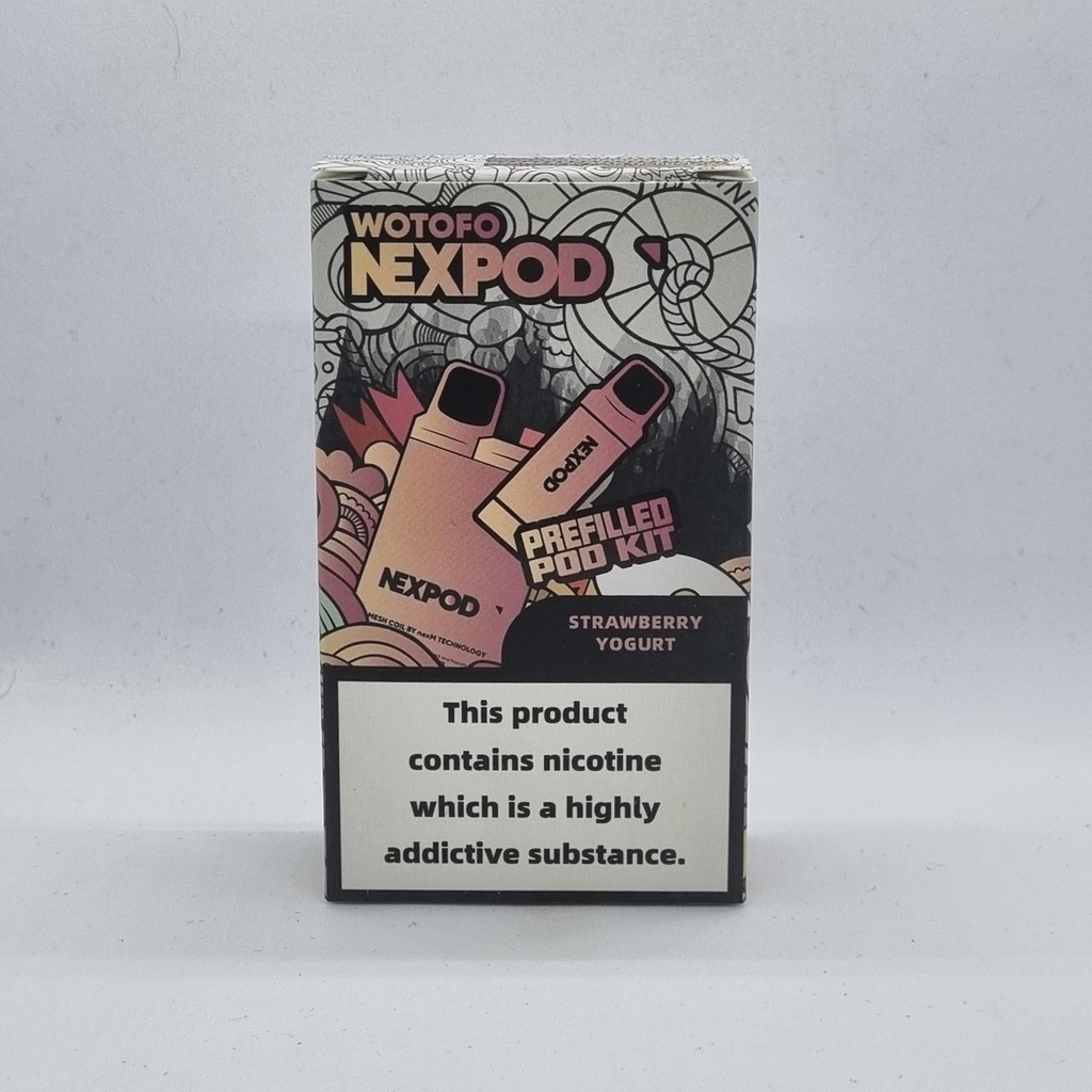 Wotofo Nexpod Starterset3500 2% Srawberry Yogurt