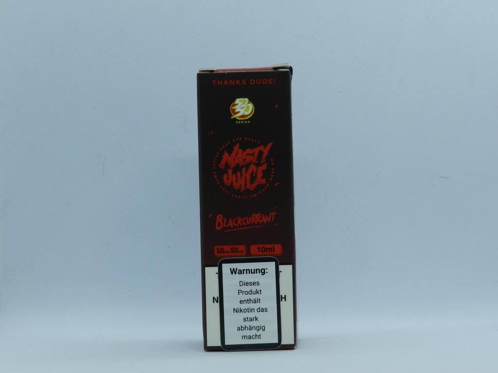 Nasty Juice Blackcurrant 10ml 12mg