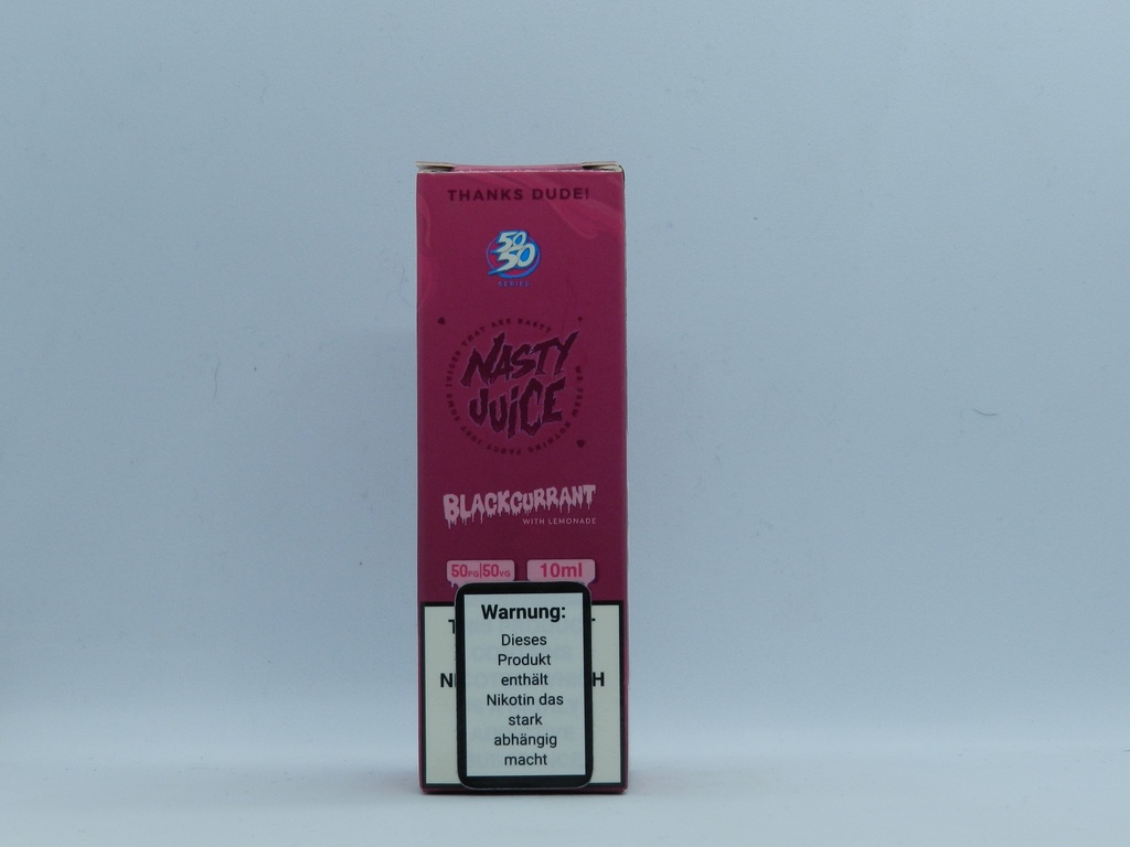 Nasty Juice Blackcurrant 10ml 18mg