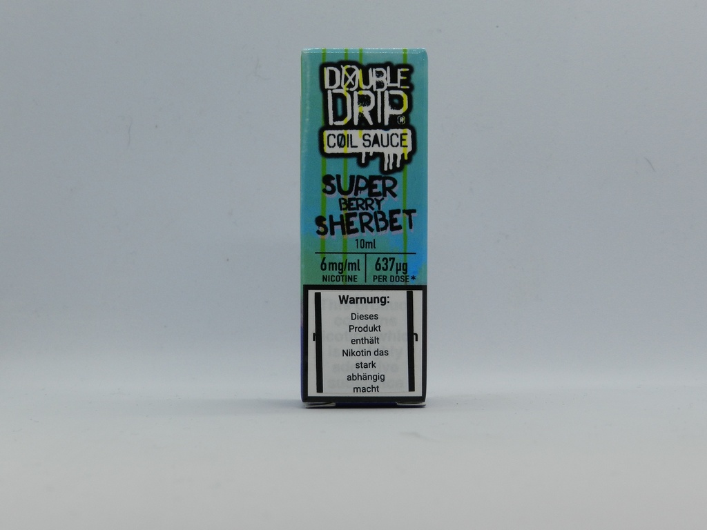 Double Drip Coil Sauce Super Berry Sherbet 10ml 6mg