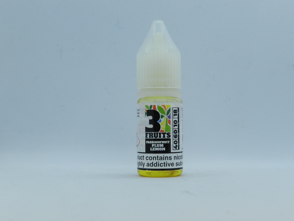 3 Fruits Passionfrut Plum Lemon 10ml 18mg