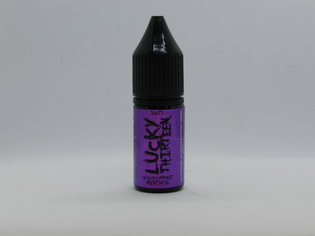 Lucky Thirteen Blackcurrant, Menthol10ml 10mg