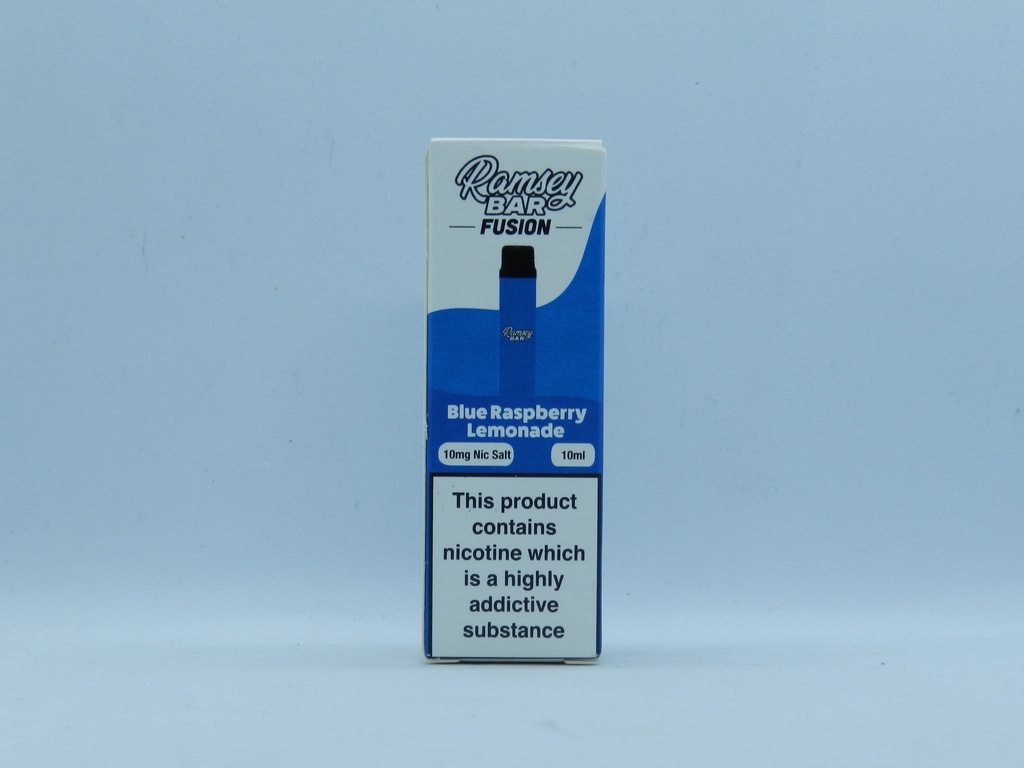 Ramsey Bar Fusion Blue Raspberry Lemonade 10ml 10mg