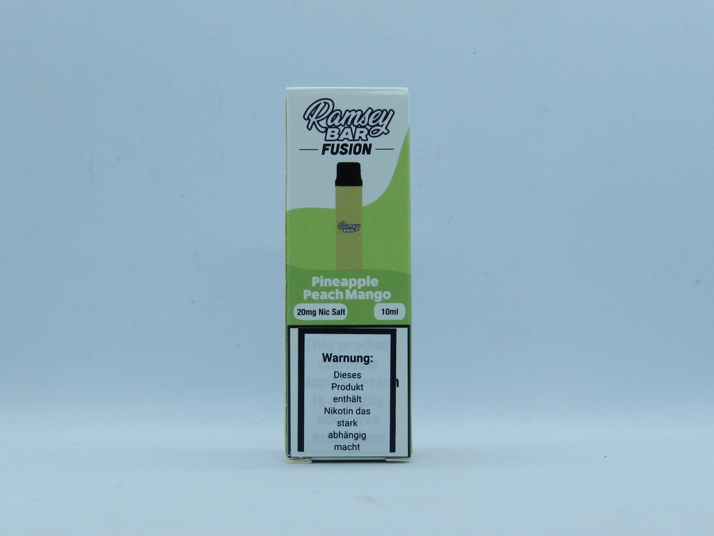 Ramsey Bar Fusion Pineapple Peach Mango 10ml 20mg