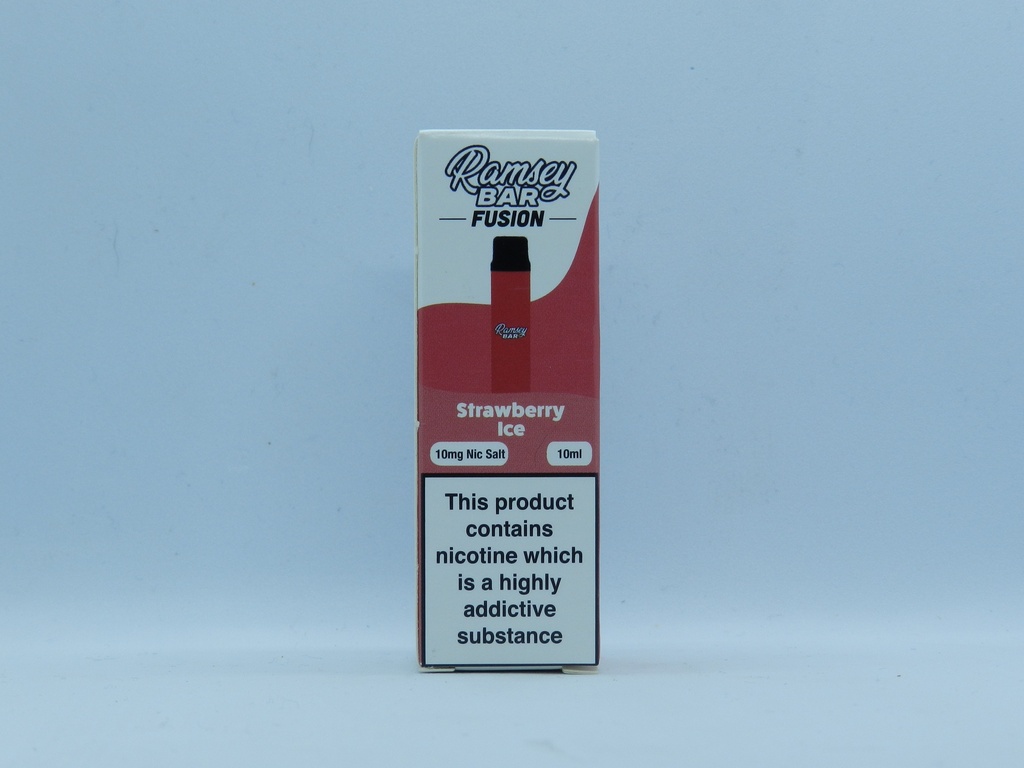 Ramsey Bar Fusion Strawberry Ice 10ml 10mg