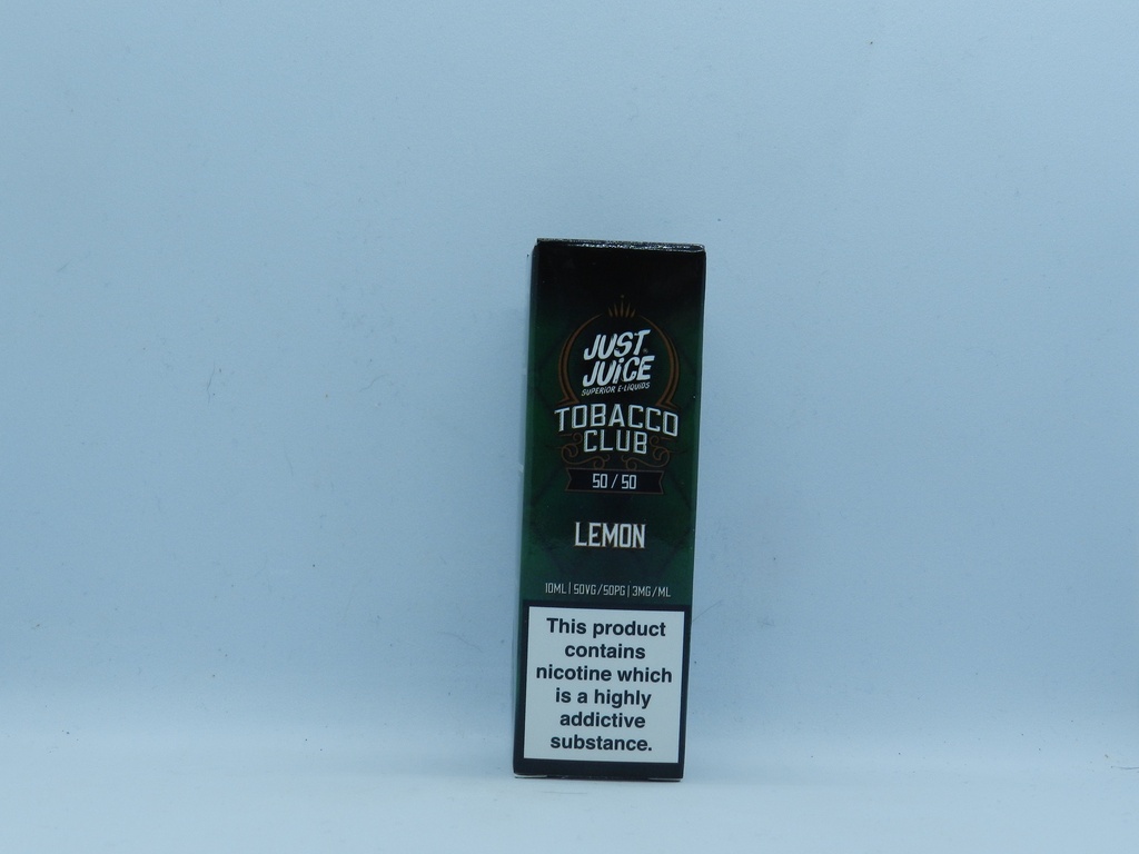 Just Juice Tabacco Club Lemon 10ml 3mg