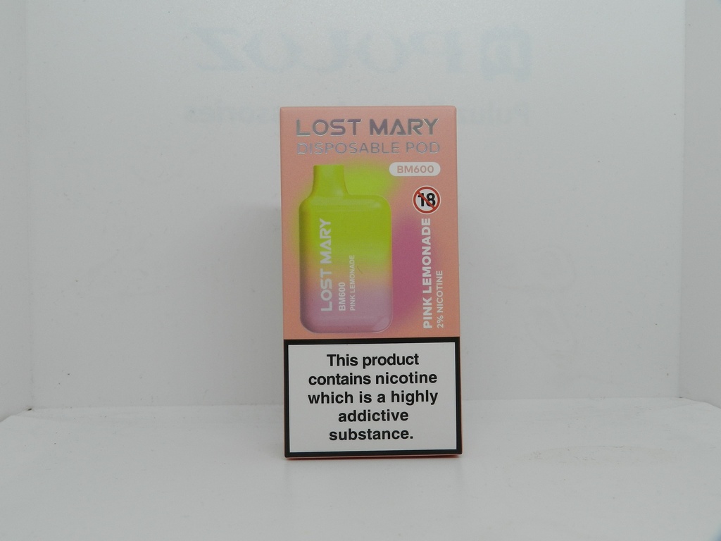 Lost Mary 600 2%  Pink Lemonade