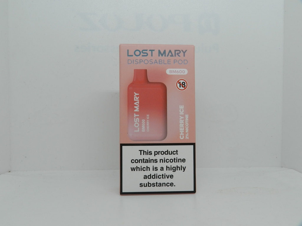 Lost Mary 600 2% Cherry Ice