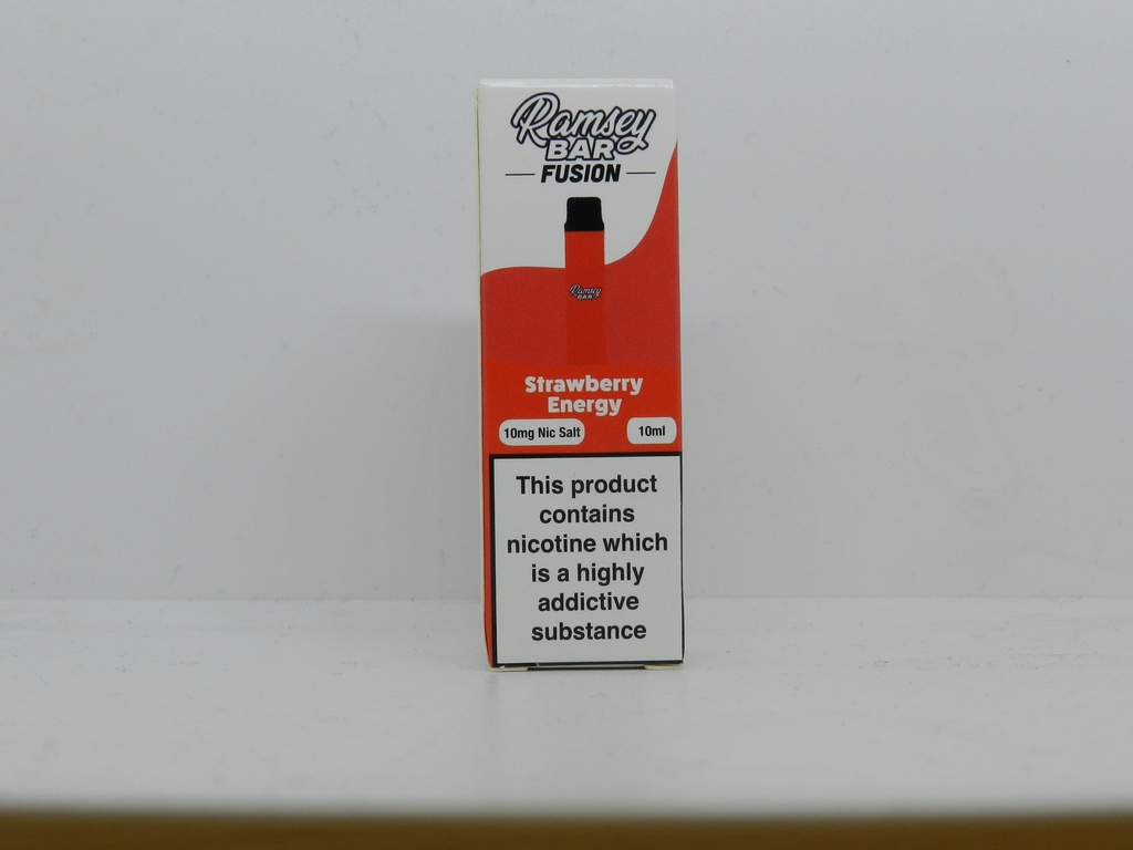 Ramsey Bar Fusion Strawberry Energy 10ml 10mg