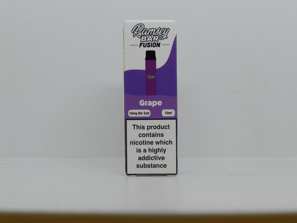 Ramsey Bar Fusion Grape 10ml 10mg