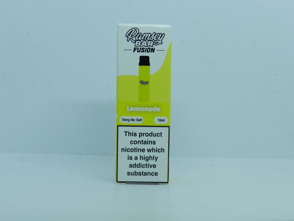 Ramsey Bar Fusion 10ml 10mg Lemonade