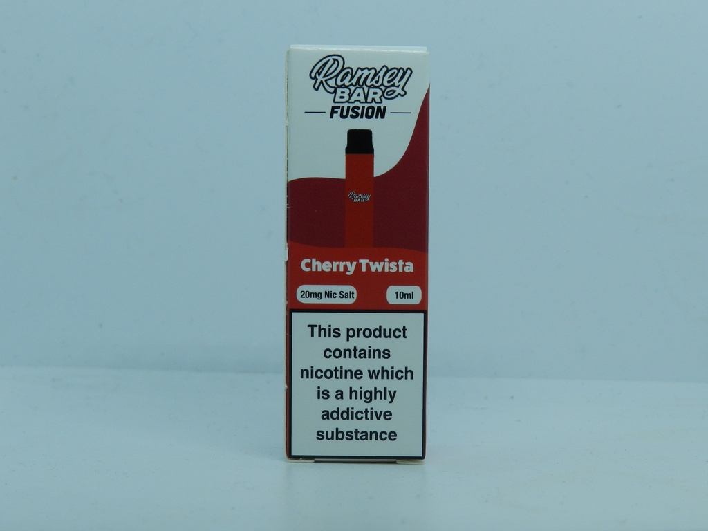 Ramsey Bar Fusion 10ml 20mg Cherry Twista