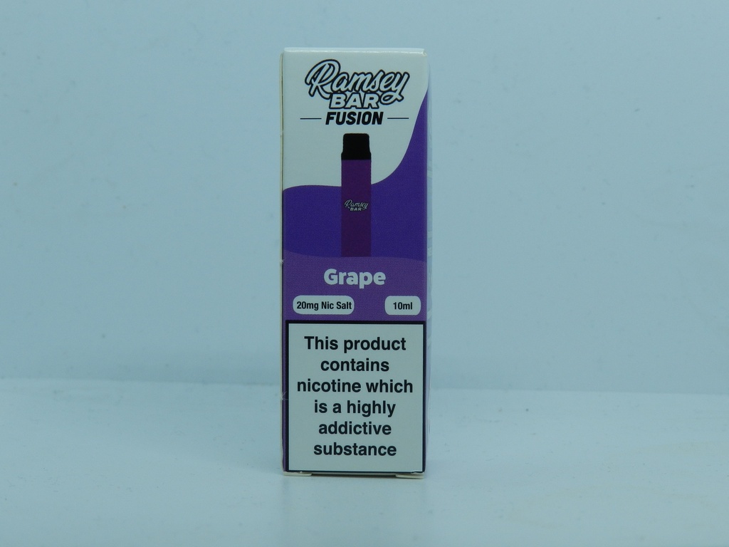 Ramsey Bar Fusion 10ml 20mg Grape