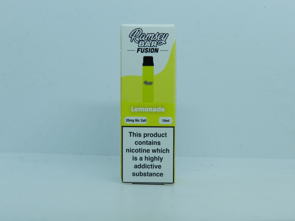 Ramsey Bar Fusion 10ml 20mg Lemonade