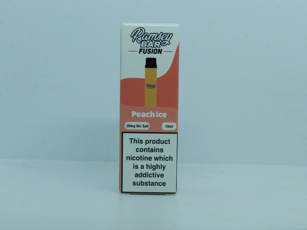 Ramsey Bar Fusion 10ml 20mg Peach Ice