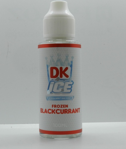 Donut King Ice 100ml Frozen Blackcurrant