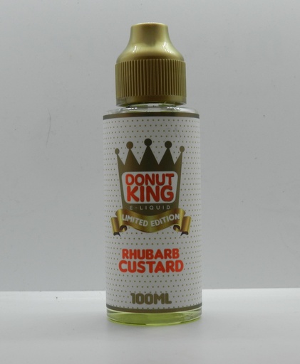 Donut King Limited Edition 100ml Rhubarb Custard