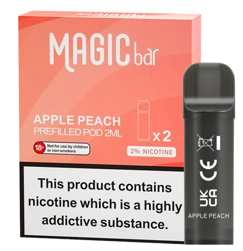 Magic Bar Refill 2x600 2% Apple Peach