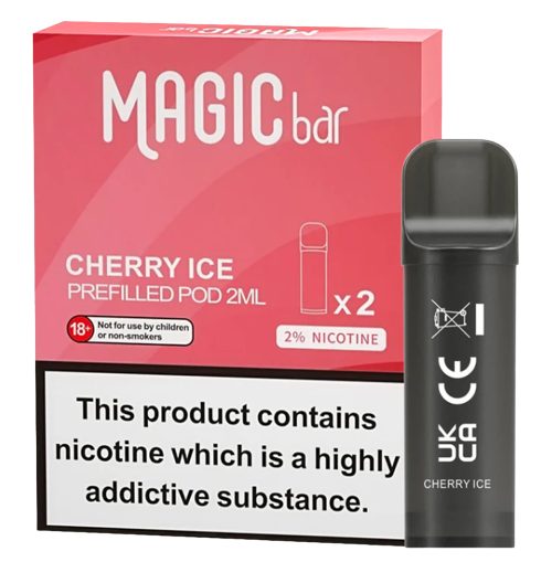 Magic Bar Refill 2x600 Cherry Ice
