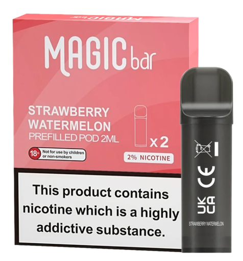 Magic Bar  Refill 2x600 2%  Waterlemon