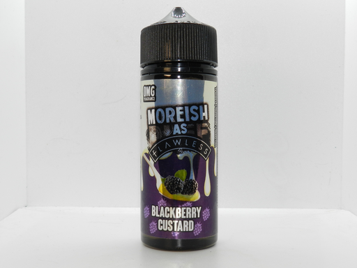 Moreish AS Flawless 100ml Blackberry Custard