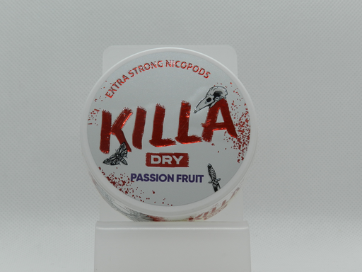 Snus Killa Dry 12g-0,6g Extra Strong Passion Fruit