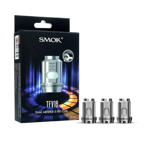 SMOK TFV18 Meshed Coil 0.33 Ohm 80W-140W