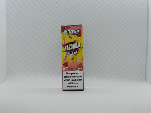 Bazooka Sour Straws Watermelon 10ml 10mg