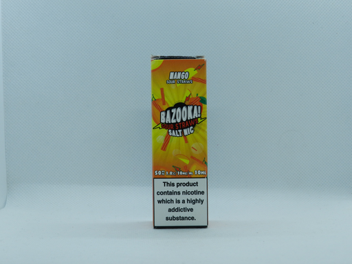 Bazooka Sour Straws Mango 10ml 10mg