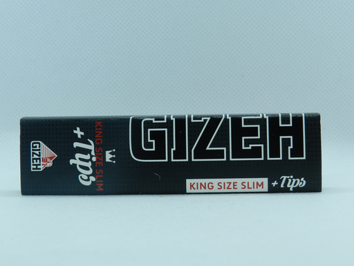 GIZEH  King Size Slim + Tips 34 Stk.