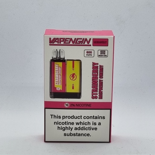 Vapengin 600 2% Strawberry Raspberry Cherry