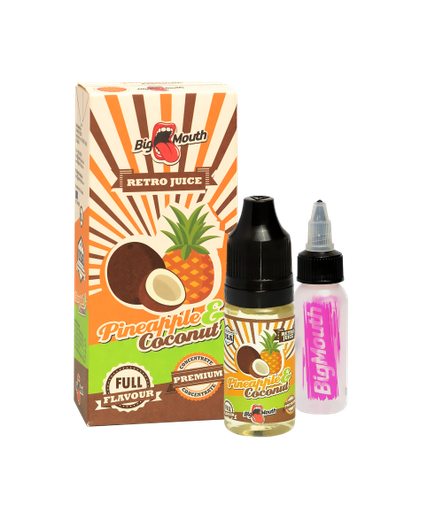 Big Mouth Retro Juice Pineapple & Coconut