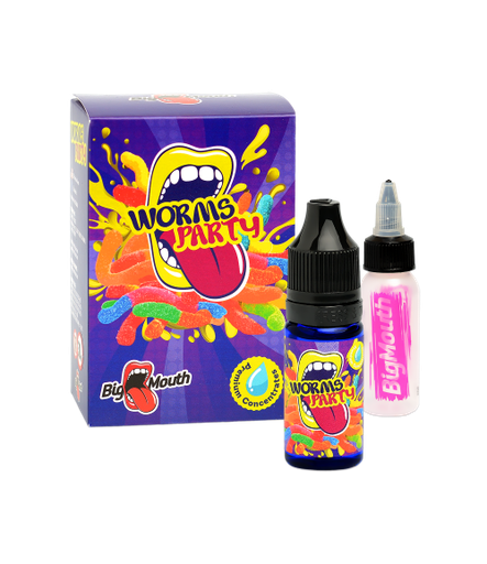 Big Mouth  10ml Aroma Worms Party