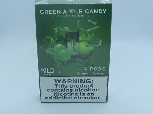 Klio Pods Green Apple Candy 20mg