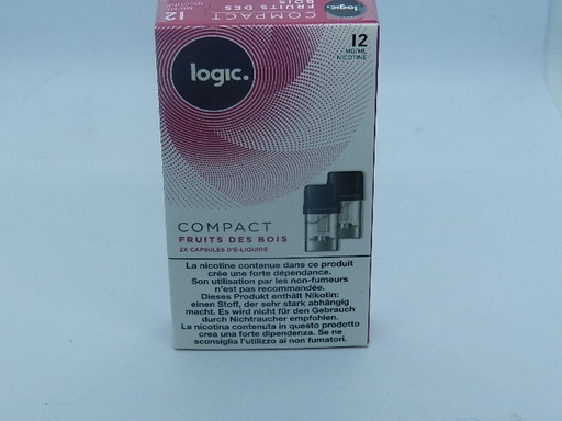 Logic Ersatzpod  Compact  Fruit Des Bois 12 mg