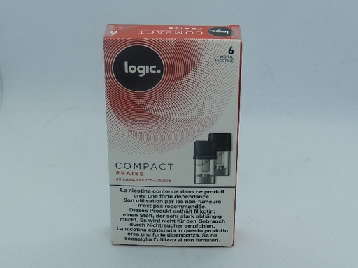 Logic Ersatzpod Compact Fraise 6mg