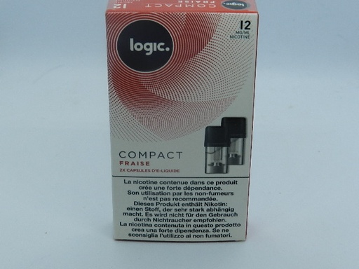 Logic ersatzpod Compact Fraise 12 mg