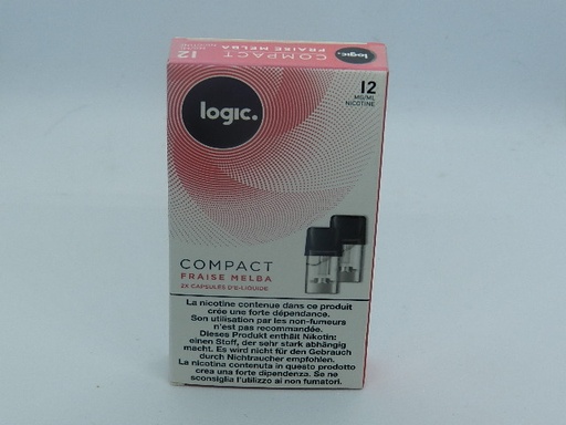 Logic Ersatzpod Compact Fraise Melba 12 mg